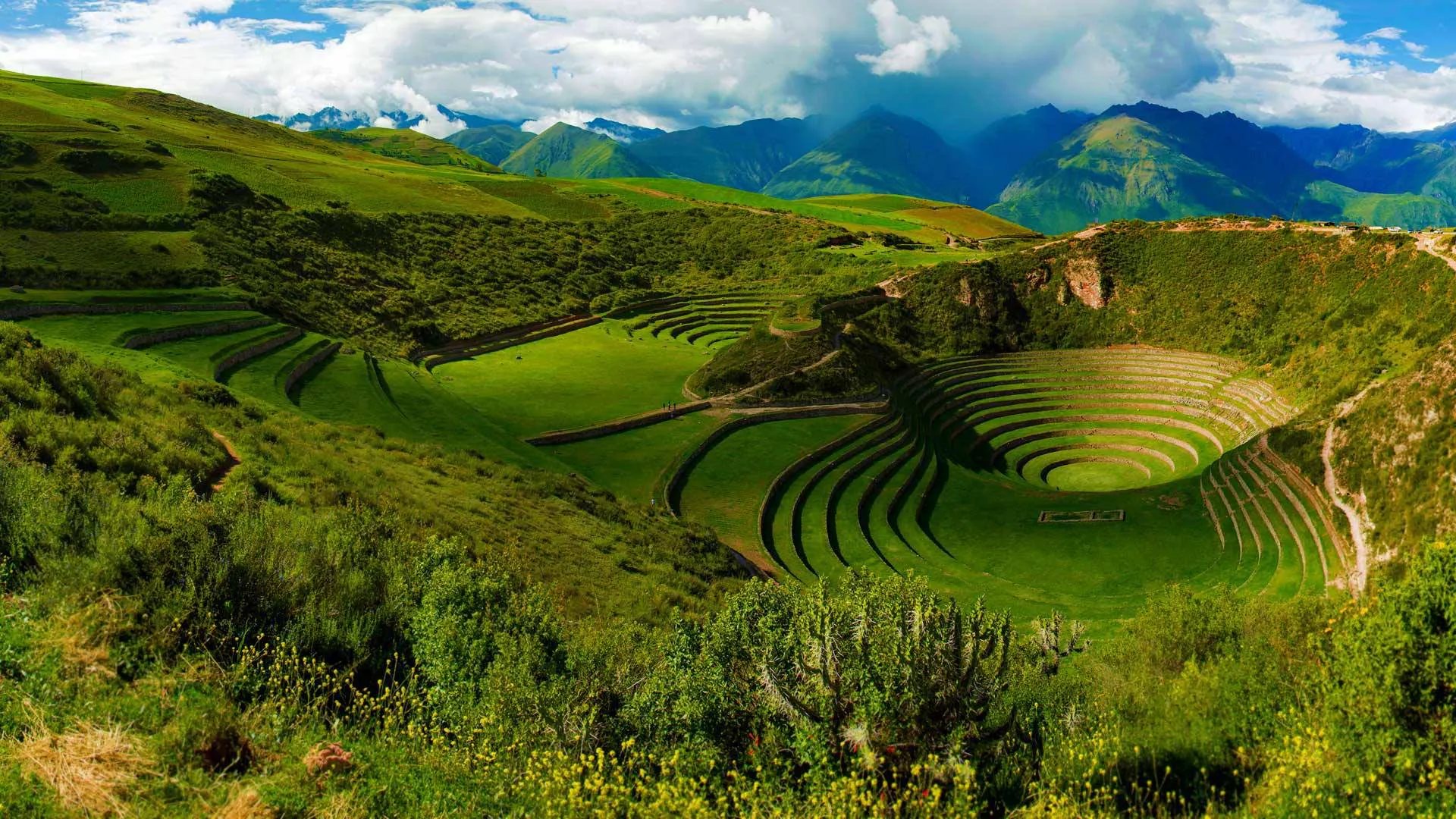Terrazas arqueologicas de los incas