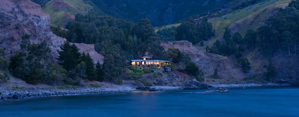 Lodge en medio del bosque