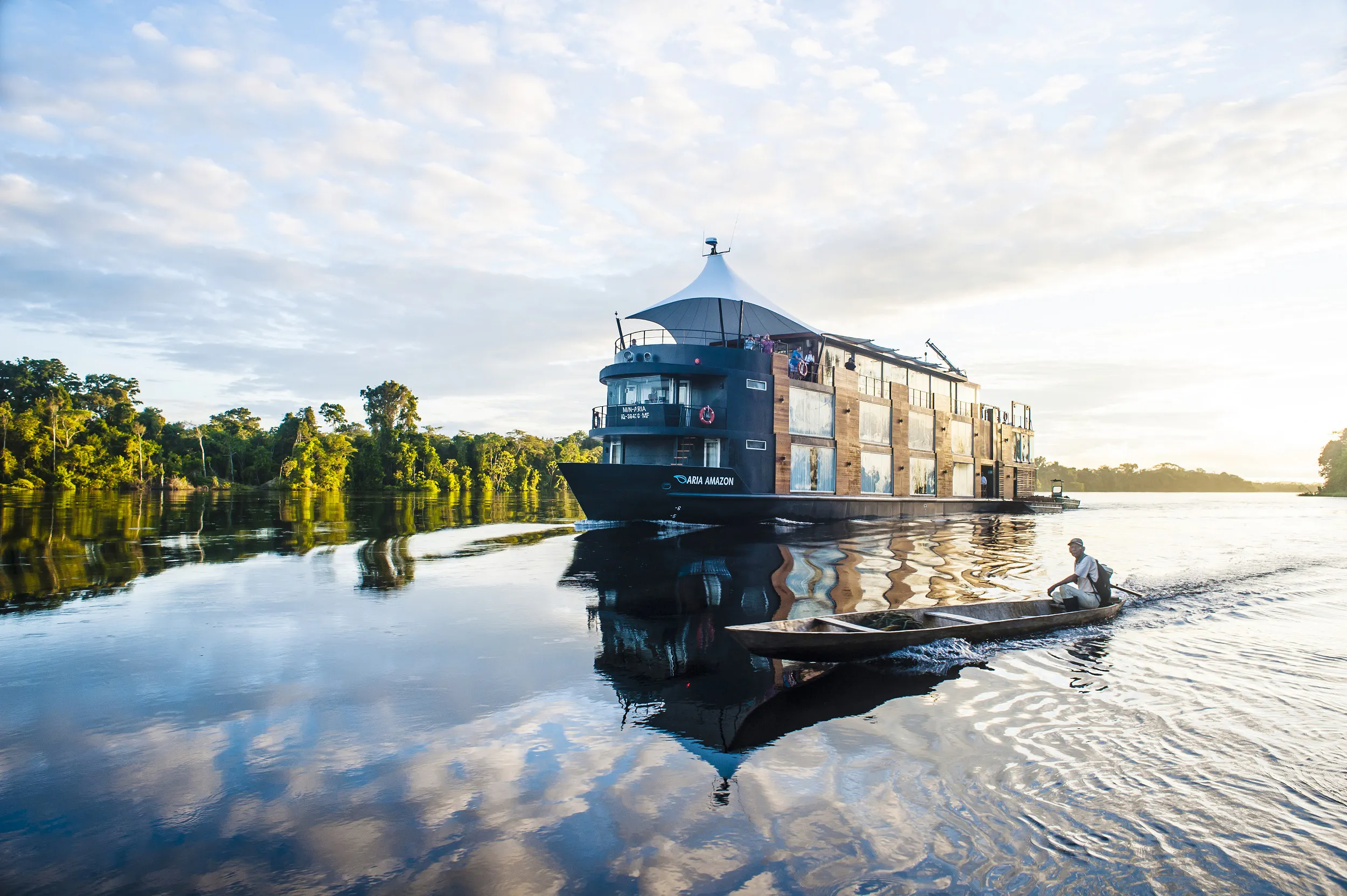 Hotel barco en el amazonas