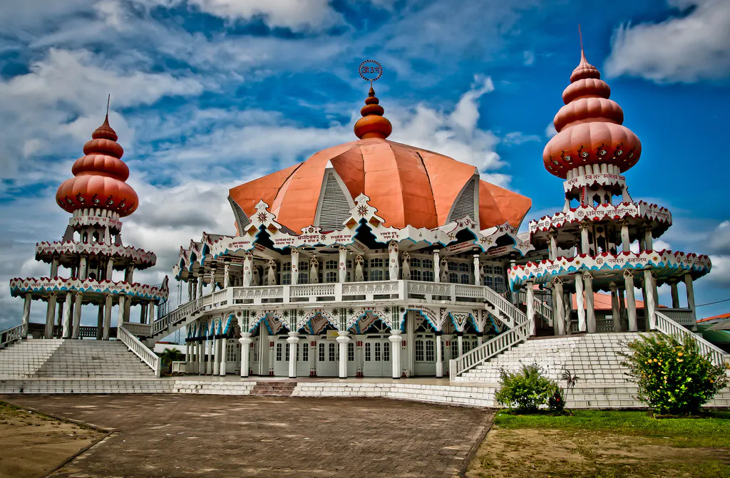 Templo hindu en sudamerica