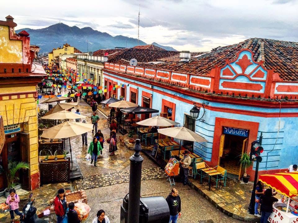 pueblo pintoresco en mexico