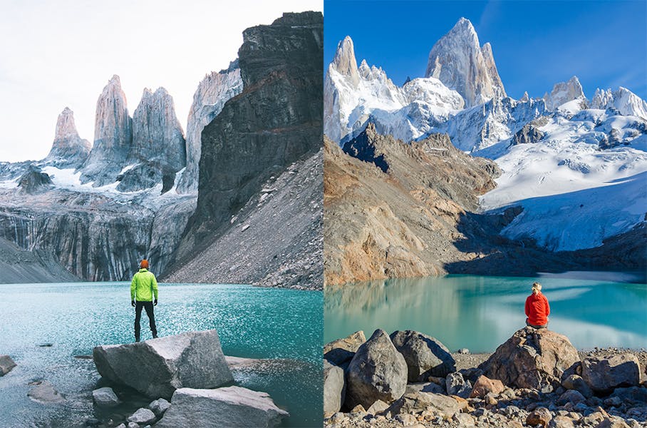 Trekking en la Patagonia: Torres del Paine vs El Chaltén