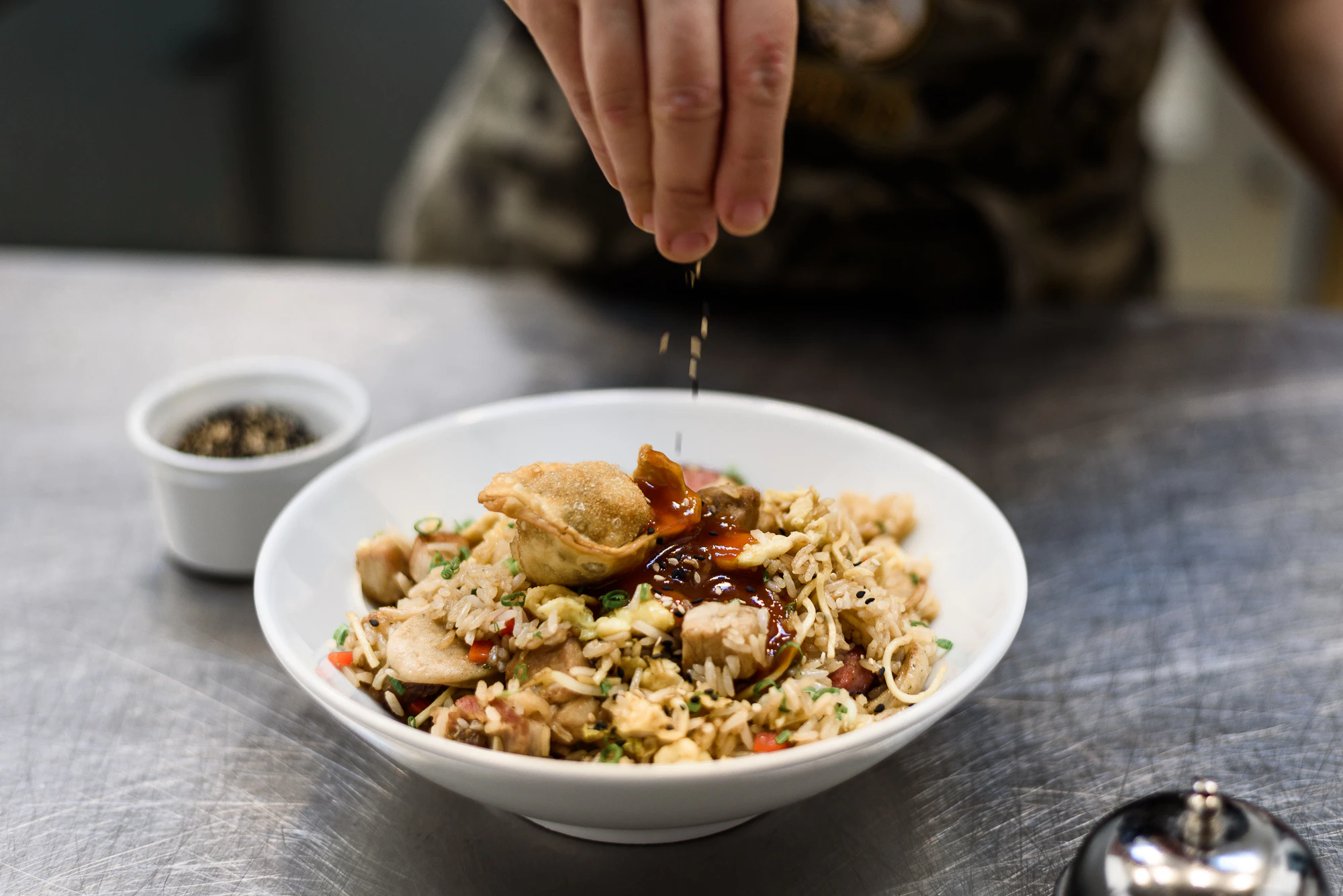 Plato de comida peruana en uno de los mejores restaurantes de lima