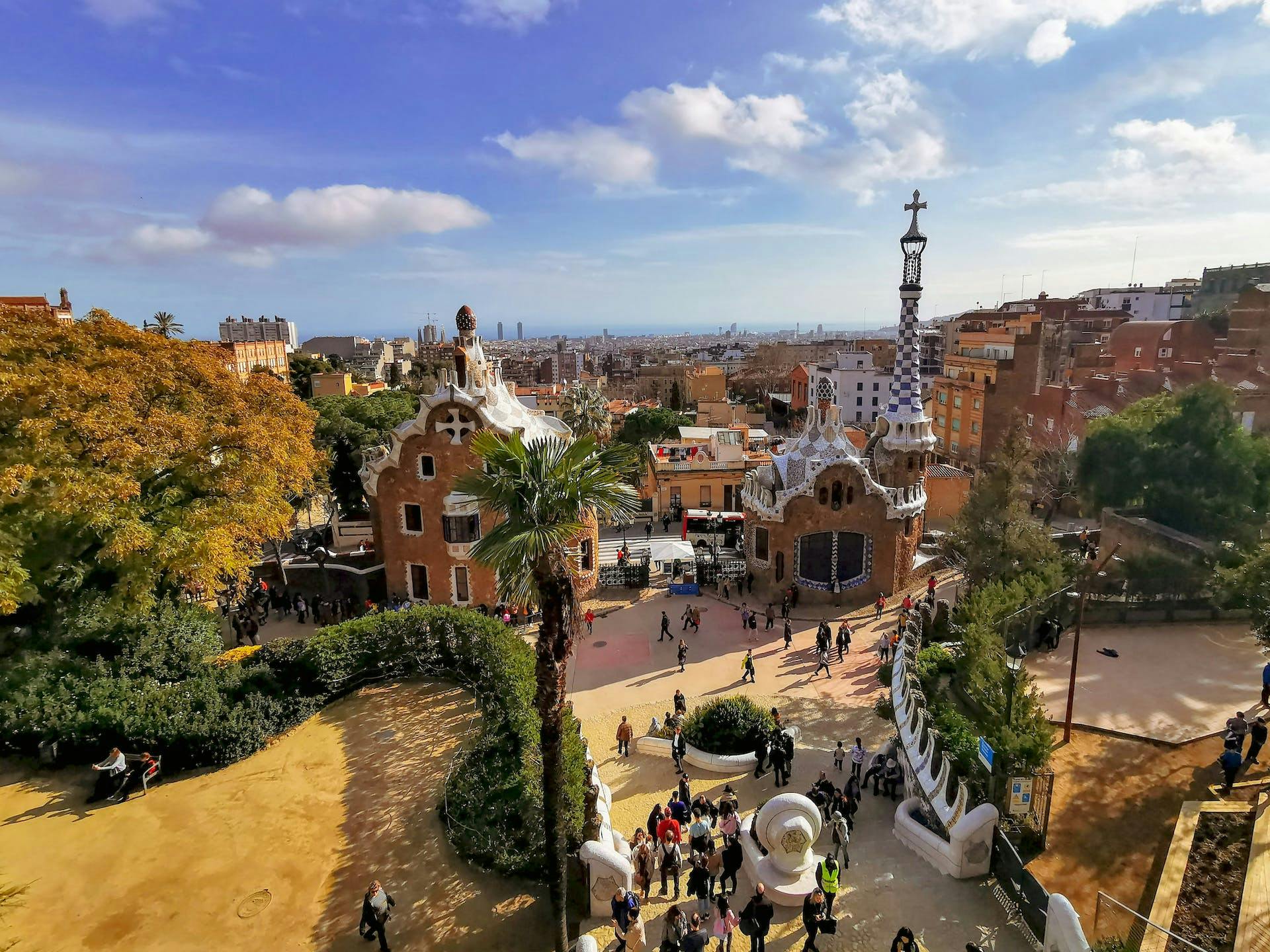 Vista de la ciudad de Barcelona